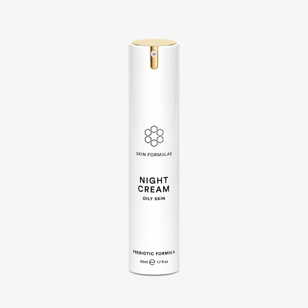 Skin Fomulas Night Cream Oily Skin – Prebiotic Formula – 50ml