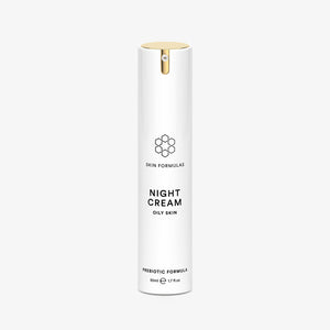 Skin Fomulas Night Cream Oily Skin – Prebiotic Formula – 50ml